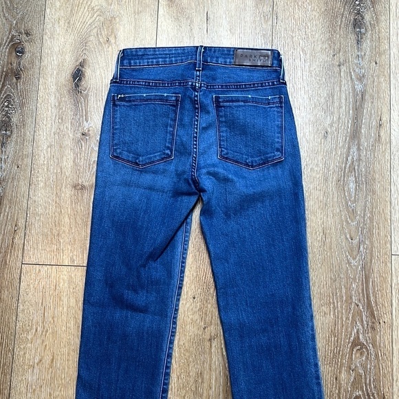 Parker Smith Straight Leg Raw Hem Jeans Size 00/24 - Picture 5 of 9
